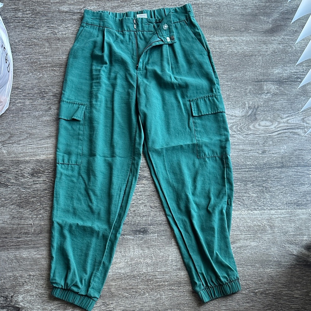a new day (Target) 
Women’s Green Cargo Pants
